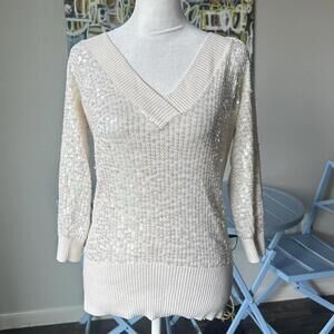 Bebe sequin y2k sweater